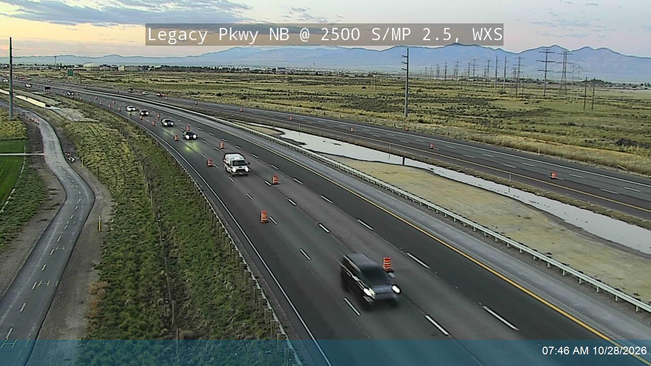 Legacy Pkwy / SR-67 NB @ 2500 S / MP 2.5, WXS live camera view
