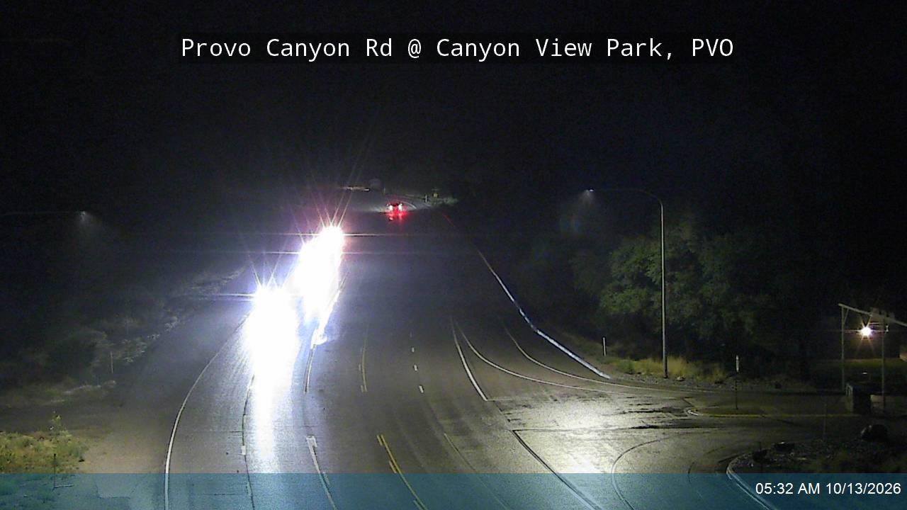 Provo Canyon Rd / US-189 @ Canyon View Park / MP 8.46, PVO live camera view