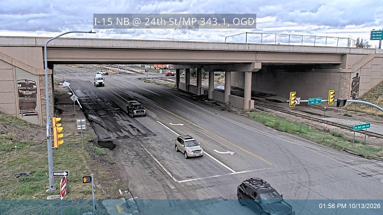 I-15 NB @ 24th St / SR-53 / MP 343.1, OGD live camera view