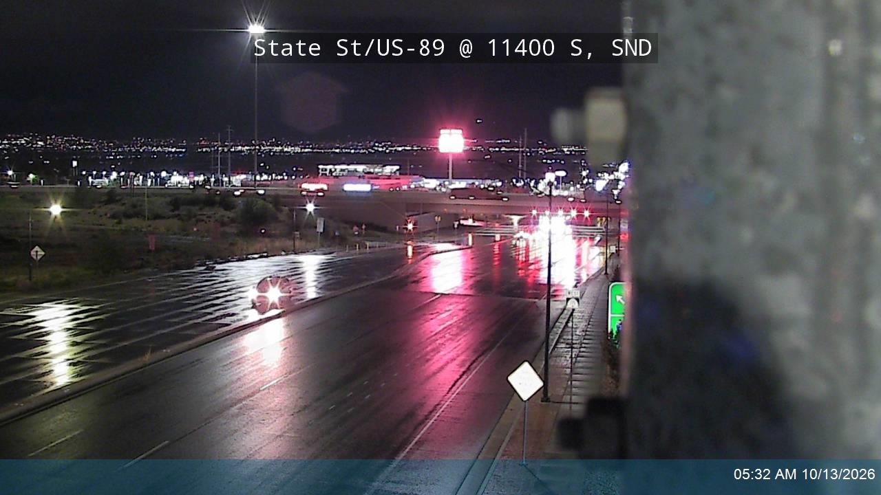 State St / US-89 @ 11400 S / SR-175, SND live camera view