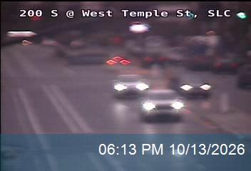 200 S @ West Temple St, SLC live camera view