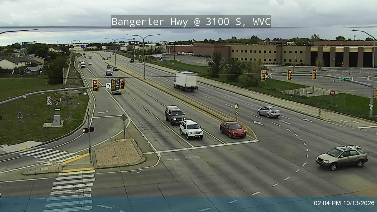 Bangerter Hwy / SR-154 @ 3100 S, WVC live camera view