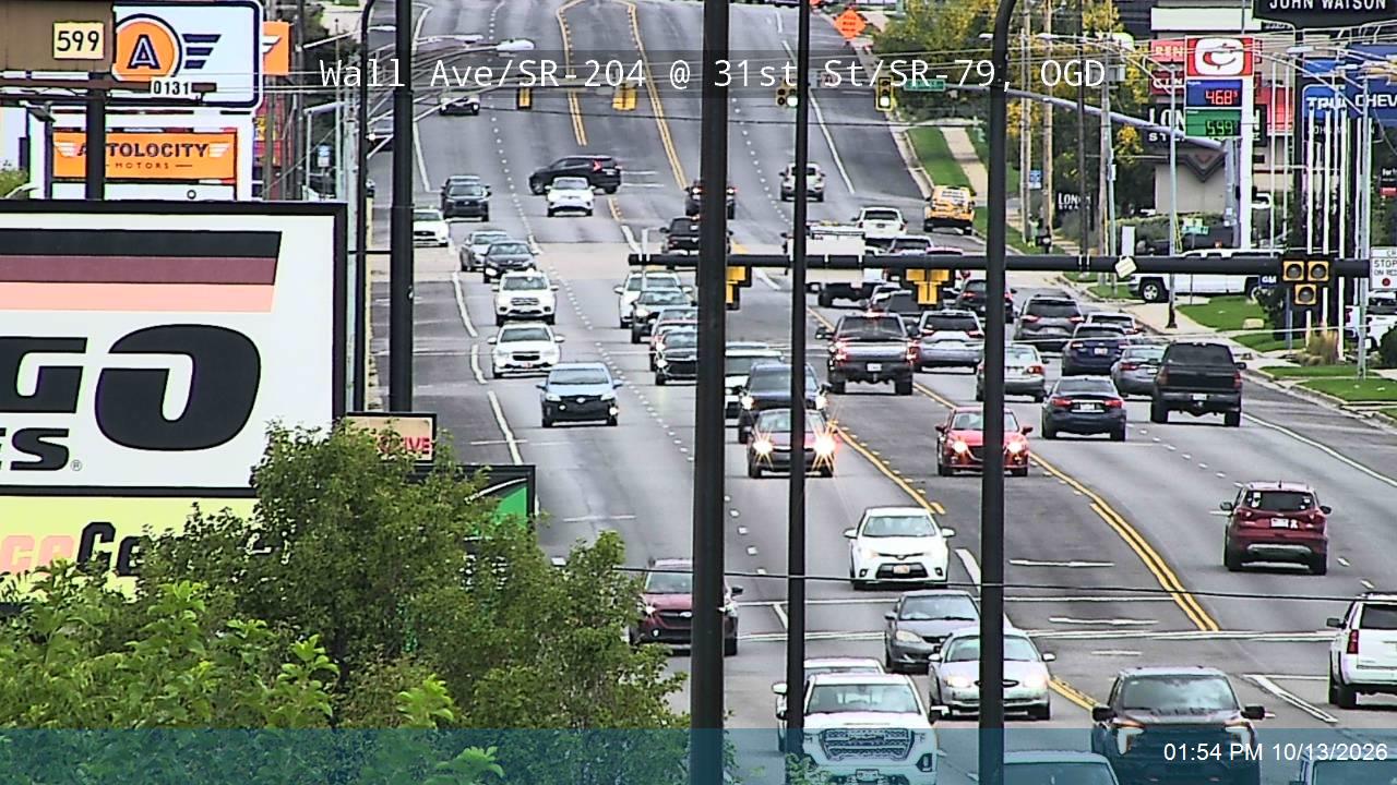 Wall Ave / SR-204 @ 31st St / SR-79, OGD live camera view