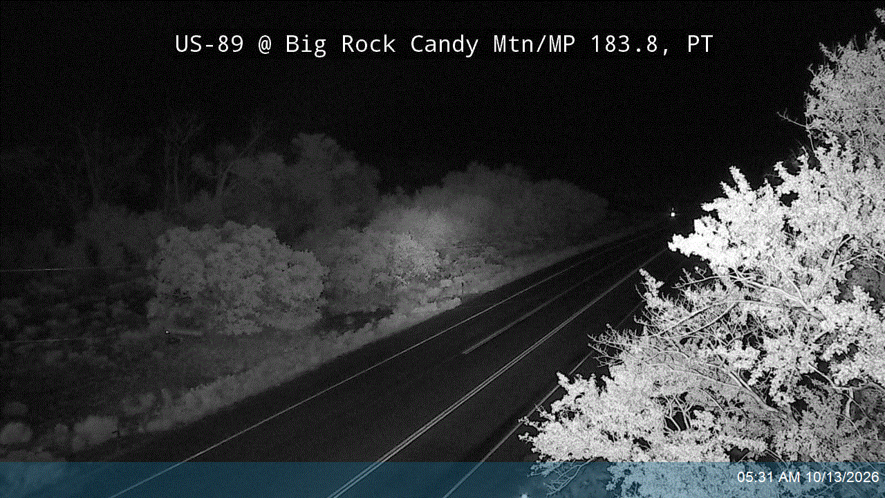 US-89 @ Big Rock Candy Mtn / MP 183.8, PT live camera view
