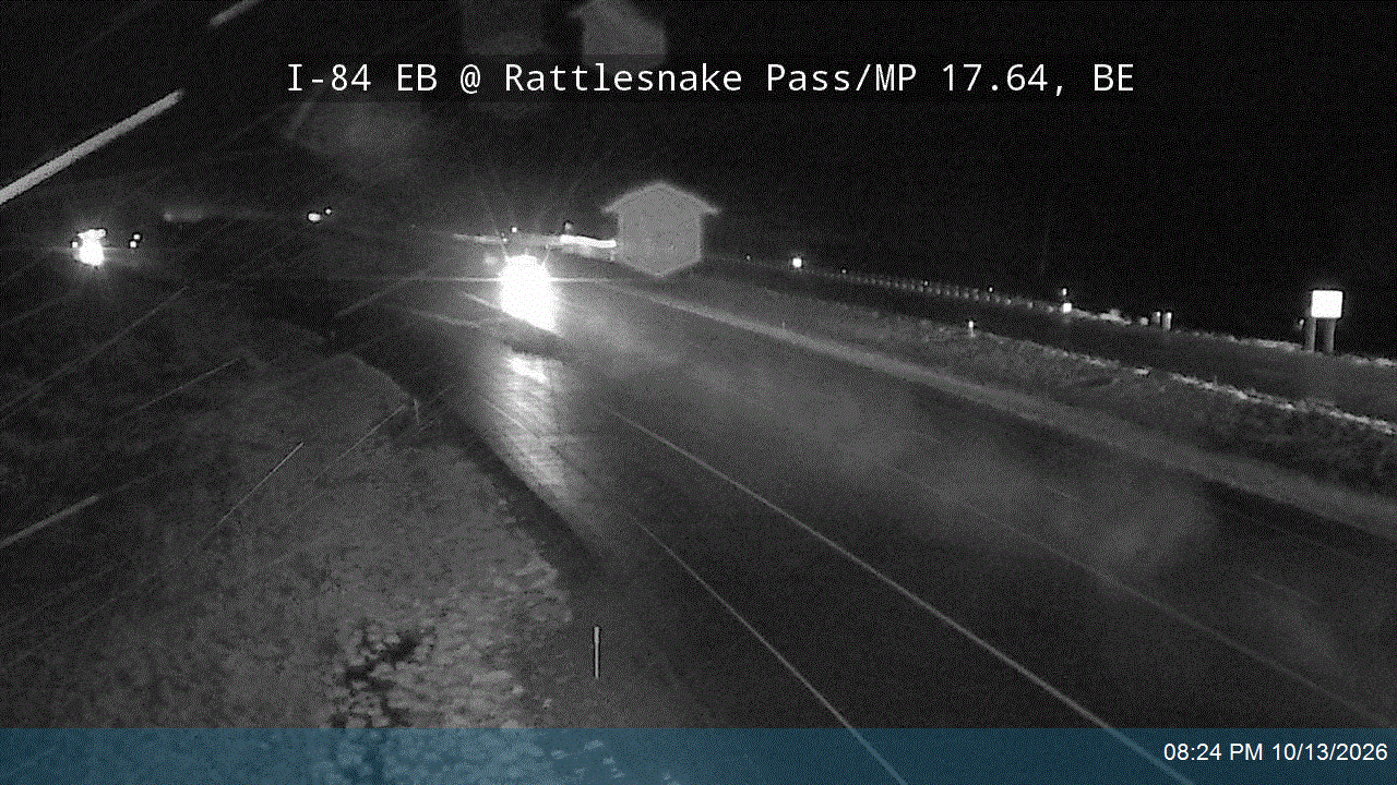 I-84 EB @ Rattlesnake Pass / MP 17.64, BE live camera view
