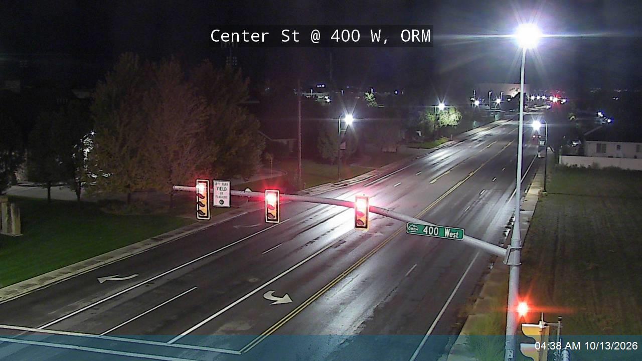 Center St @ 400 W, ORM live camera view