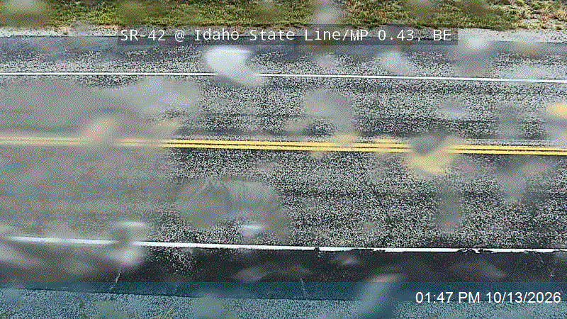 SR-42 @ Idaho State Line / MP 0.43, BE live camera view