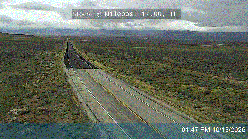 SR-36 @ Milepost 17.88, TE live camera view
