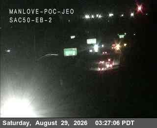 Hwy 50 at Manlove POC 2 live camera view