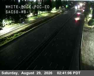 Hwy 50 at White Rock POC EO 1 live camera view