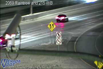 Rainbow Blvd & South CC 215 WB Ramp live camera view