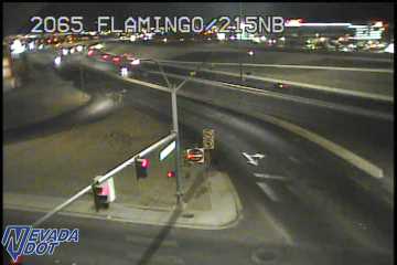 Flamingo Rd & CC 215 NB Ramp live camera view