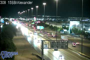 I-15 SB Alexander live camera view