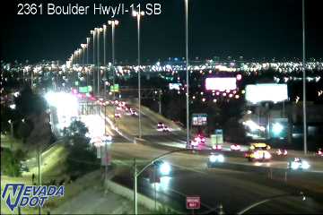 Boulder Hwy & US 95 SB Ramp live camera view
