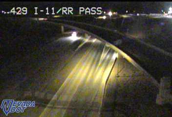 I-11 SB 93 Interchange RR Pass live camera view