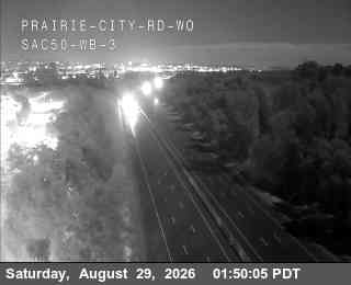 Hwy 50 at Prairie City Rd WO WB 3 live camera view