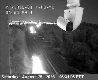Hwy 50 at Prairie City Rd WO WB 1 live camera view
