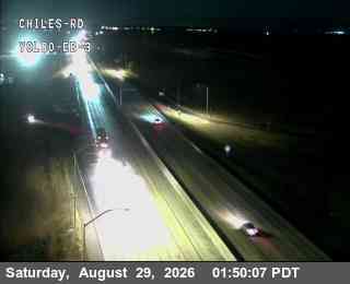 Hwy 80 at Chiles_Rd_JEO_EB_3 live camera view
