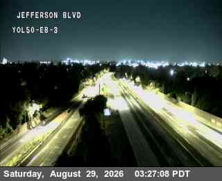 Hwy 50 at Jefferson Blvd JWO EB3 live camera view