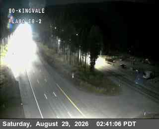 Hwy 80 at Kingvale EB 2 live camera view
