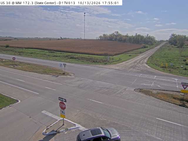 US 30 @ MM 172.30 (State Center) live camera view