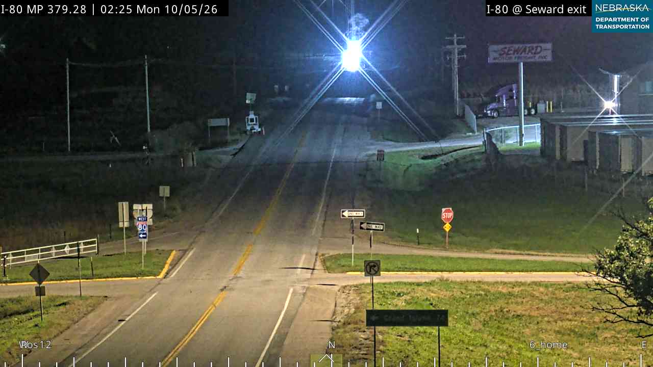 I-80 Seward Exit (North) live camera view
