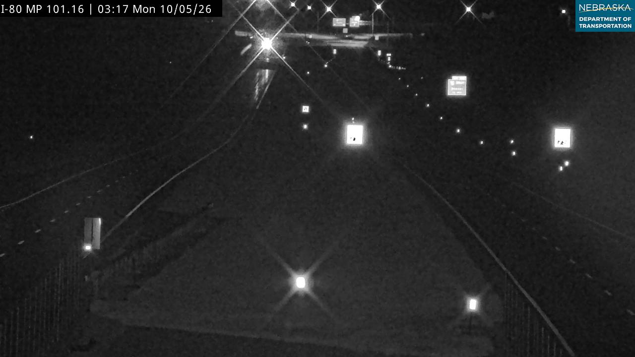 I-80 Exit 101 (East) live camera view