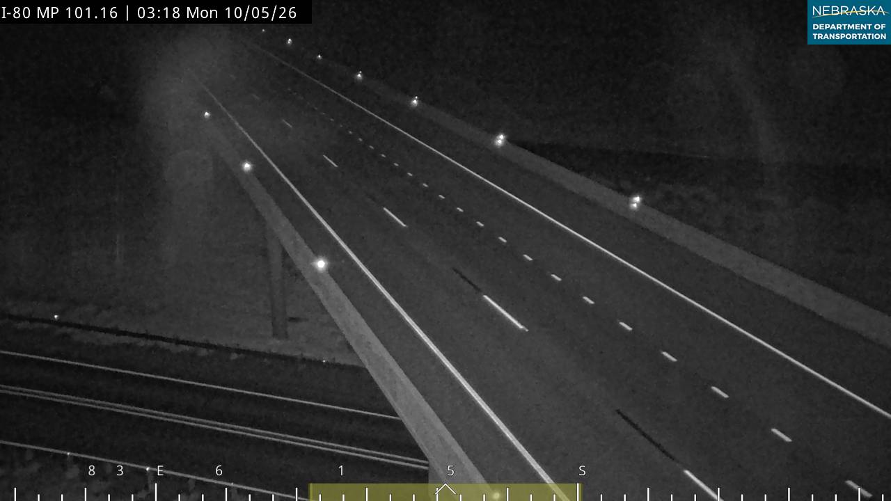 I-80 Exit 101 (EB Overhead) live camera view