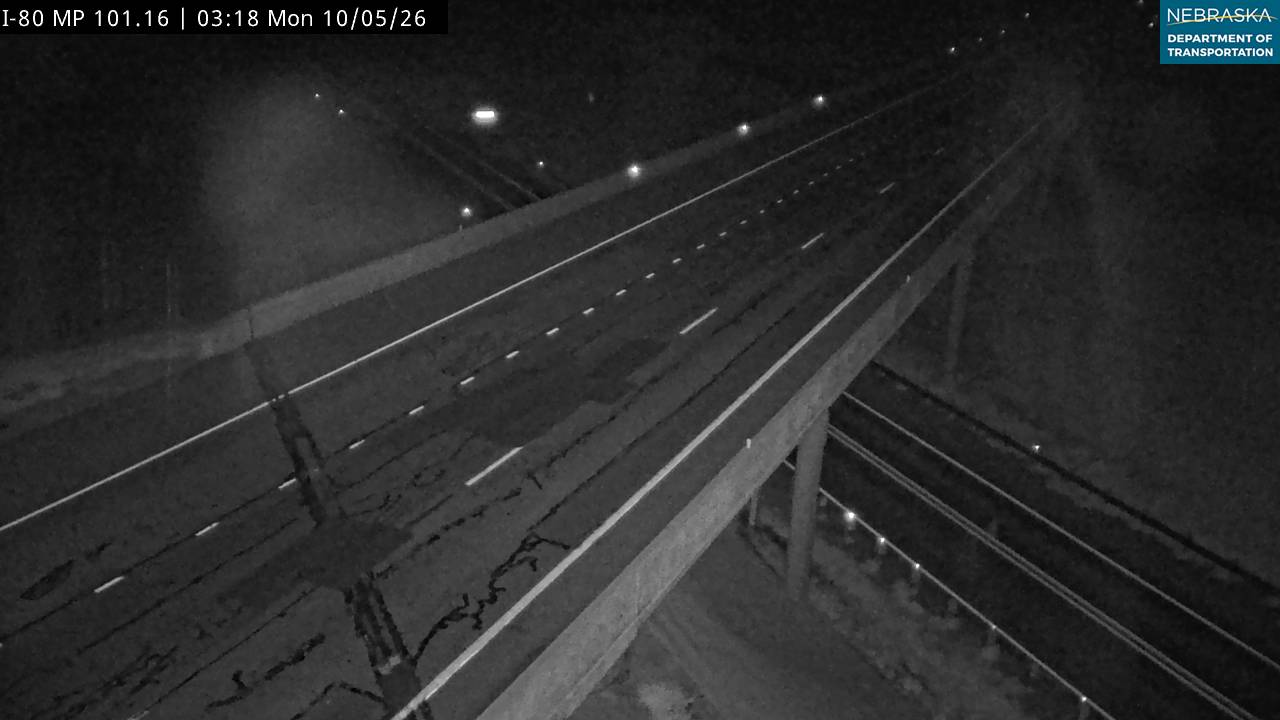 I-80 Exit 101 (WB Overhead) live camera view