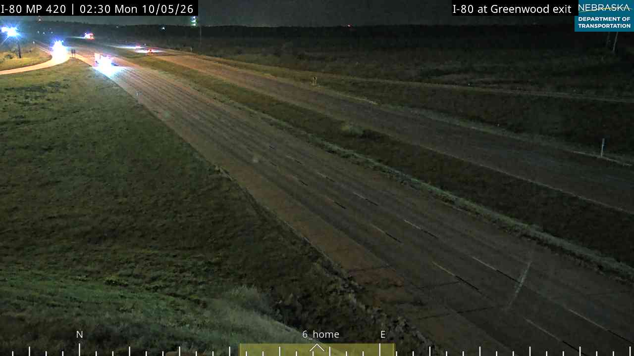 I 80 at Greenwood Interchange (Various) live camera view