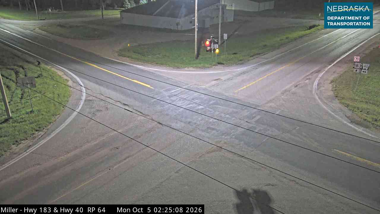 US 183 Miller (Intersection) live camera view