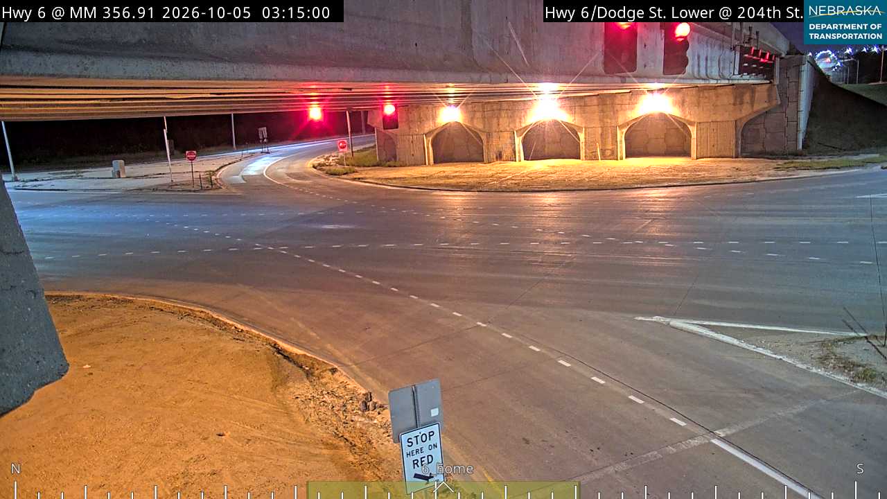 US 6 Dodge St at 204th St Underpass (Various) live camera view