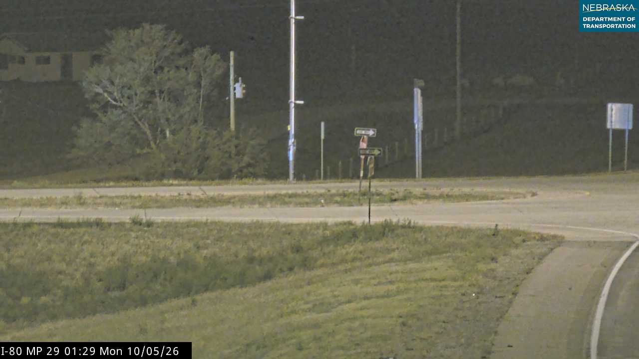 I-80 Dix (WB Ramp) live camera view