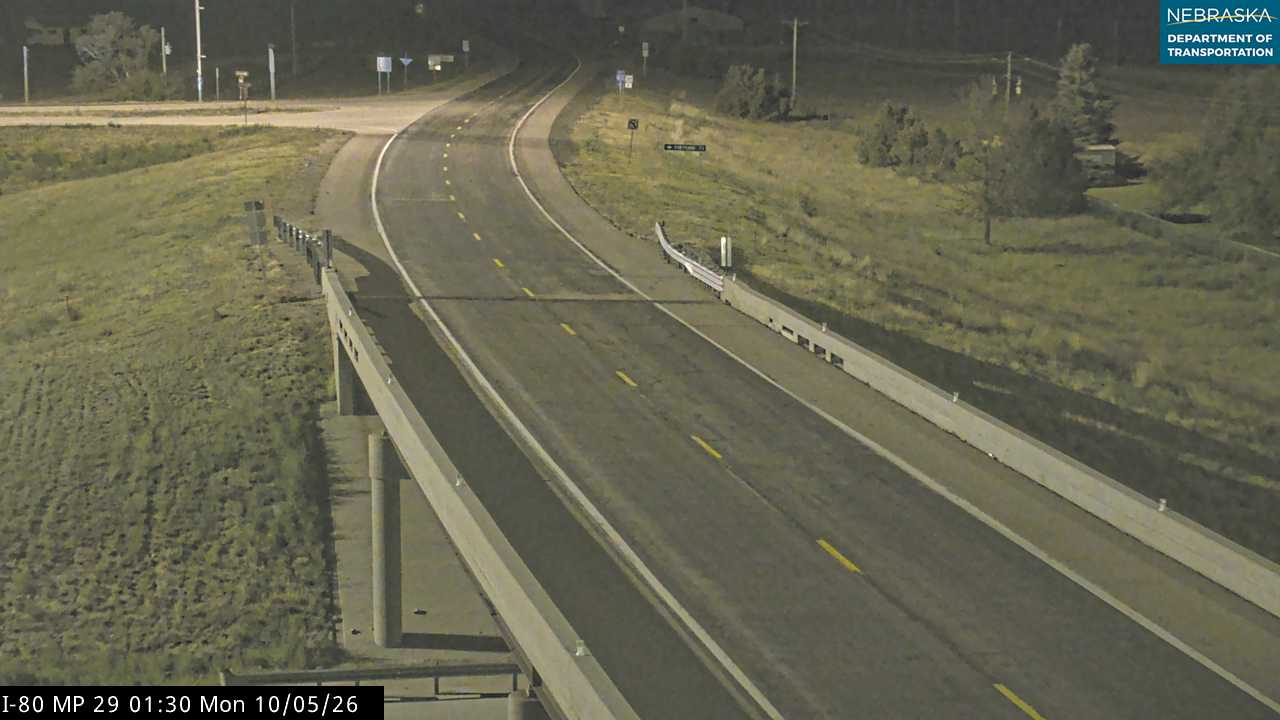 I-80 Dix (WB Overhead) live camera view