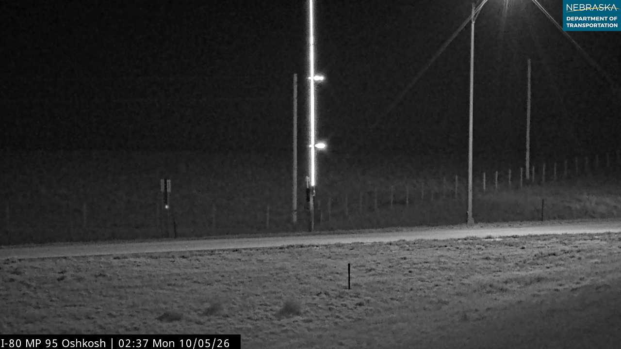 I-80 Oshkosh Exit 95 (EB Ramp) live camera view
