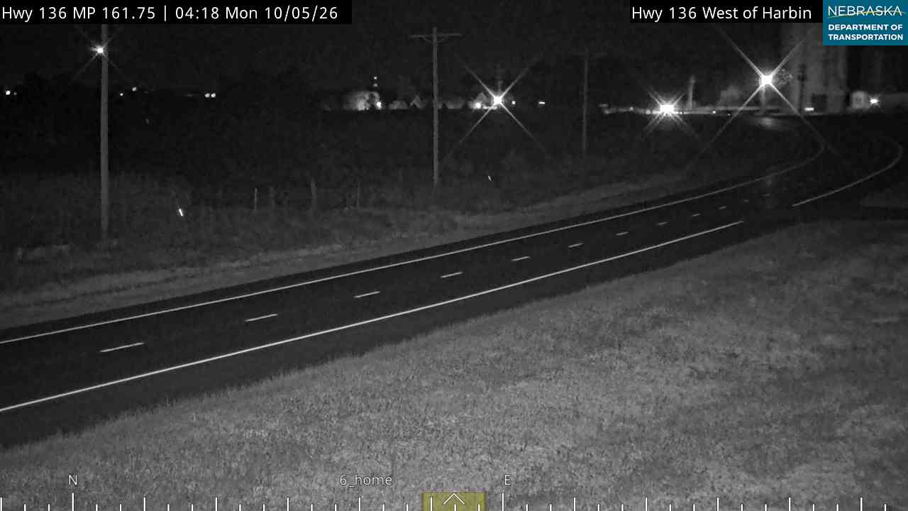 US 136 W of Harbine (East) live camera view