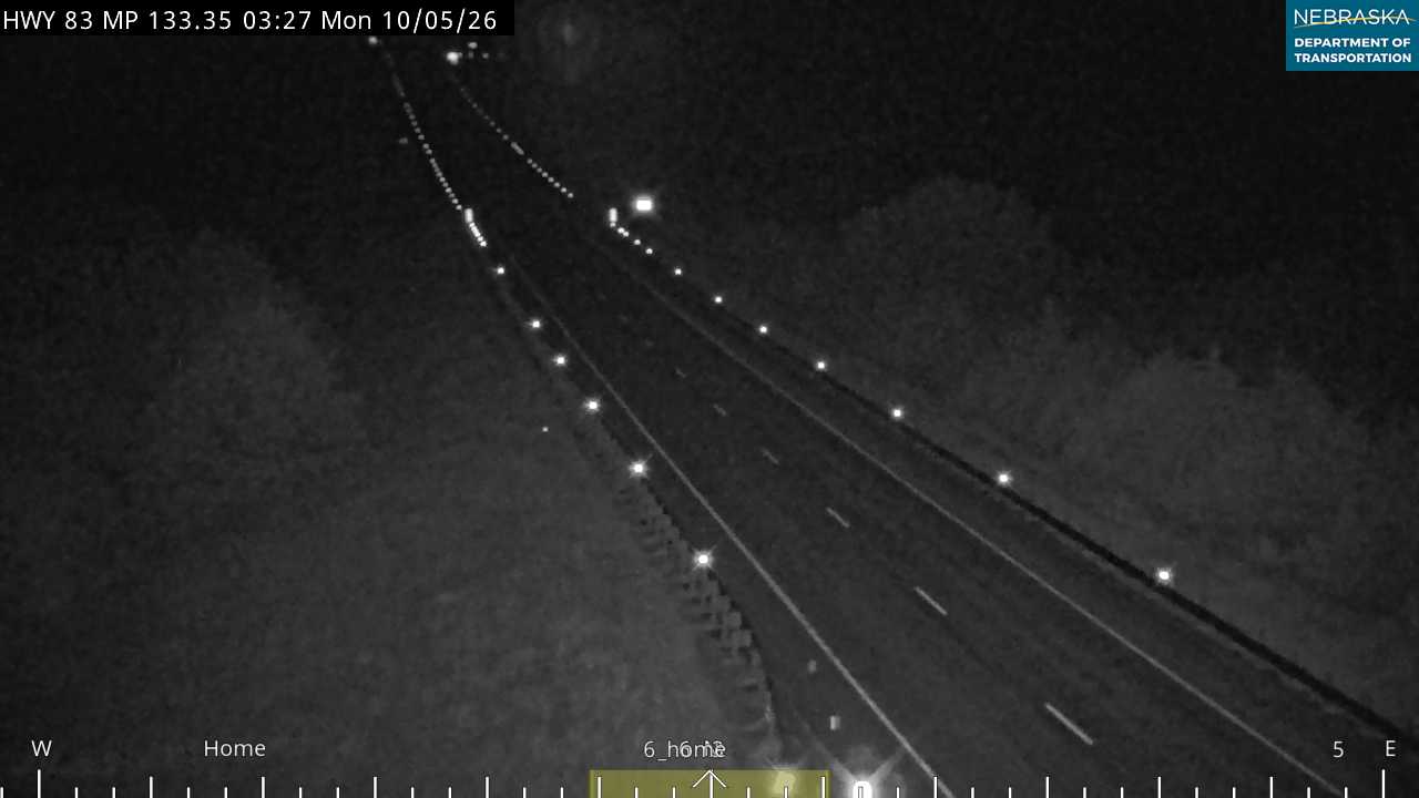 US 83 Dismal River Bridge (North) live camera view