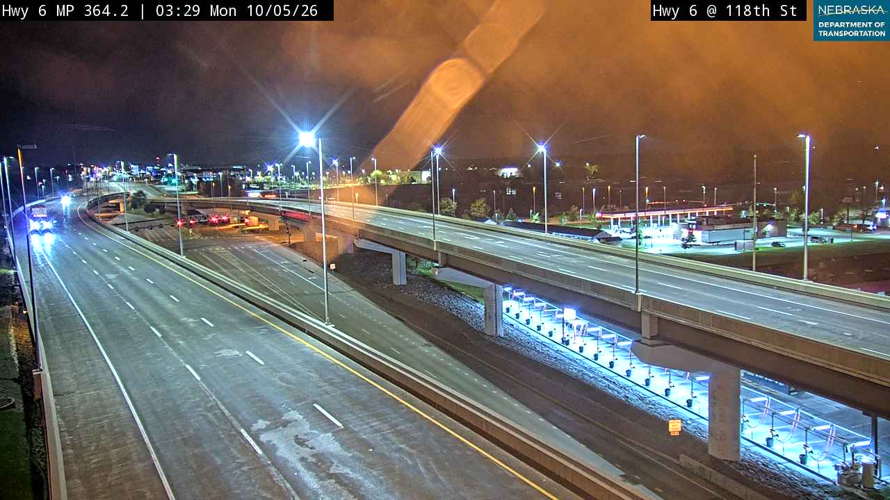 US 6 West Dodge at 118th (Various) live camera view