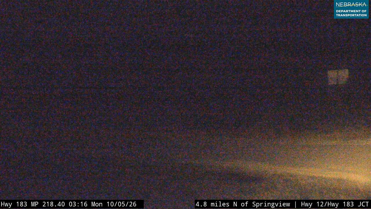 US 183 Springview (North) live camera view