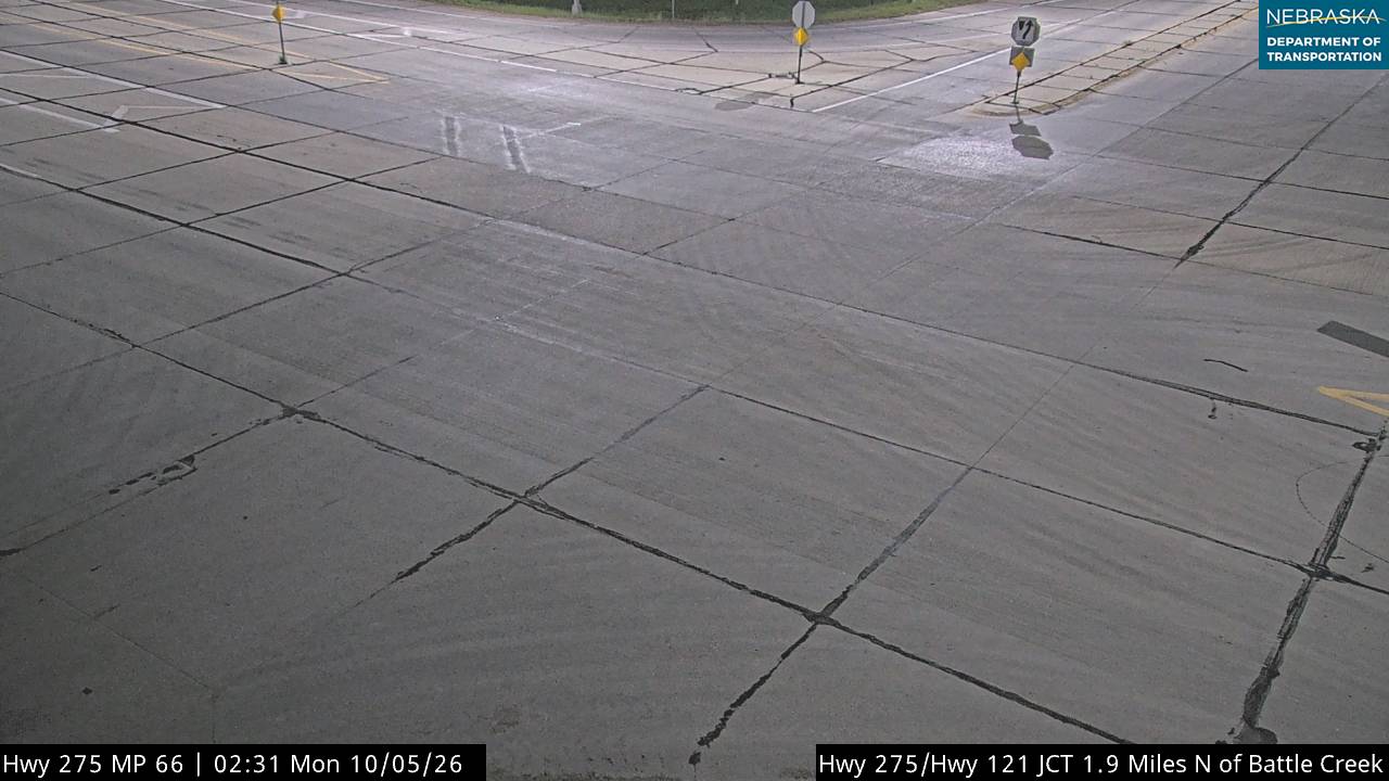 US 275 W of Norfolk (Intersection) live camera view