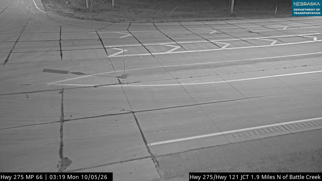 US 275 W of Norfolk (Surface) live camera view