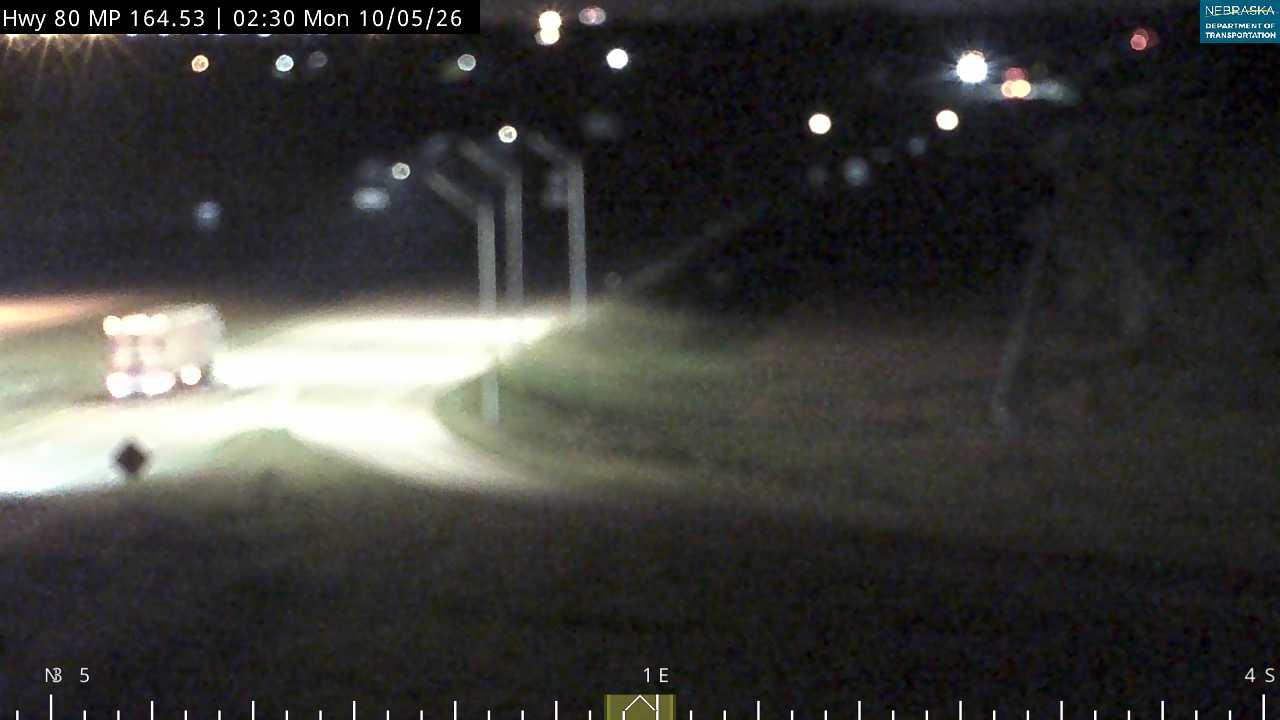 I-80 Hershey Exit (East) live camera view