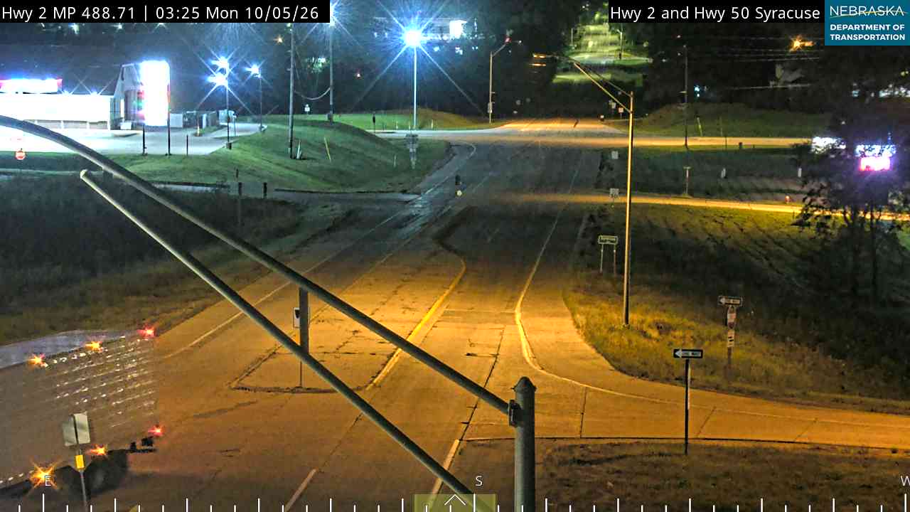 NE 2 Hwy 2 at Syracuse (South) live camera view