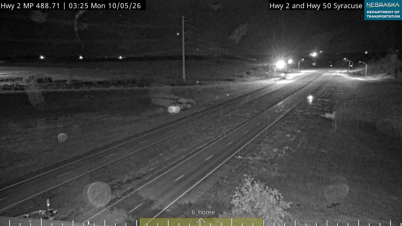NE 2 Hwy 2 at Syracuse (Intersection) live camera view