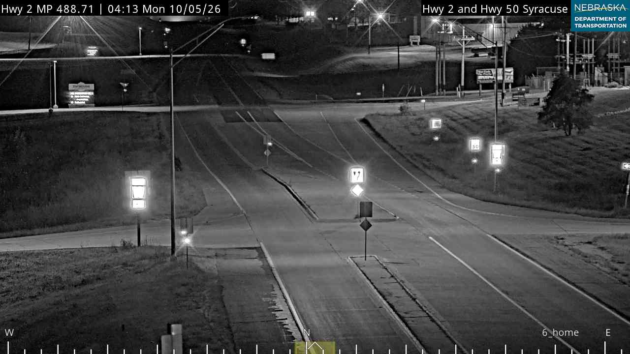 NE 2 Hwy 2 at Syracuse (North) live camera view