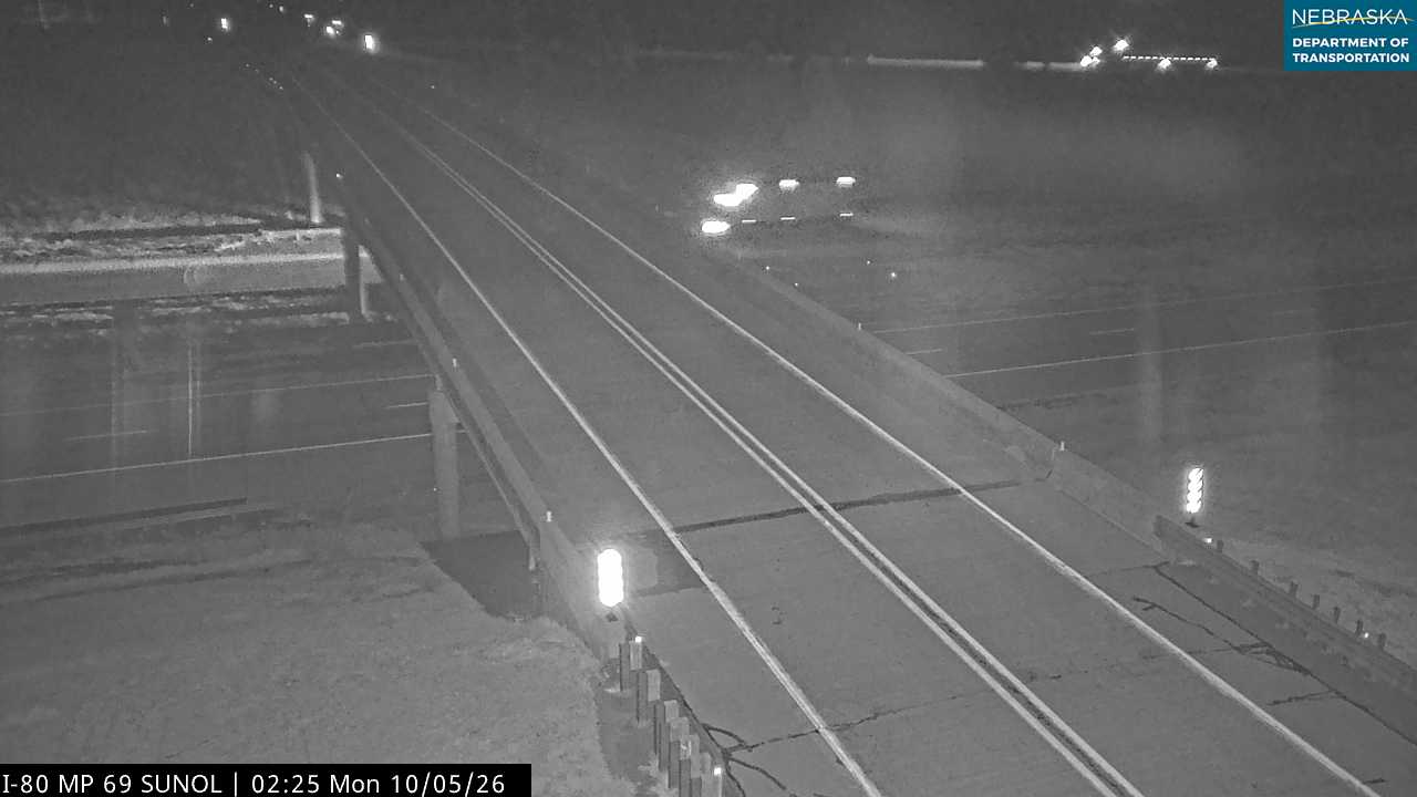 I80 at Sunol Exit 69 (Overhead) live camera view