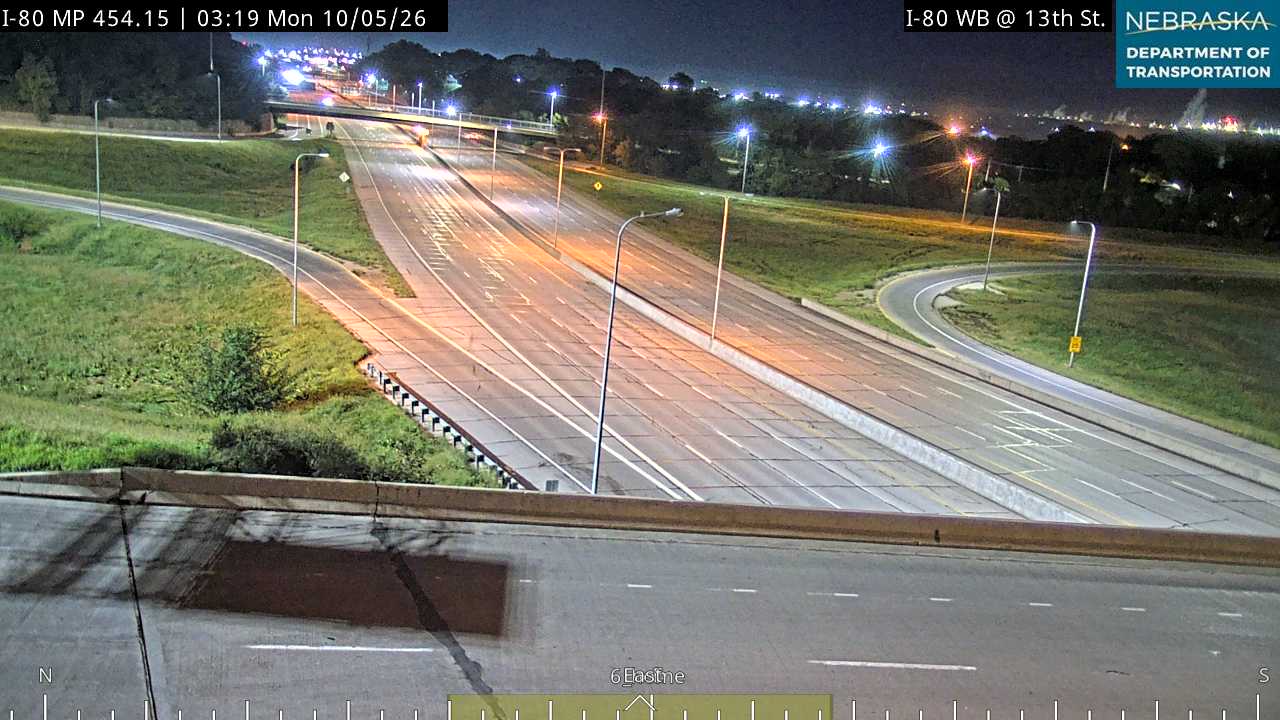 I-80 13th St (Various) live camera view