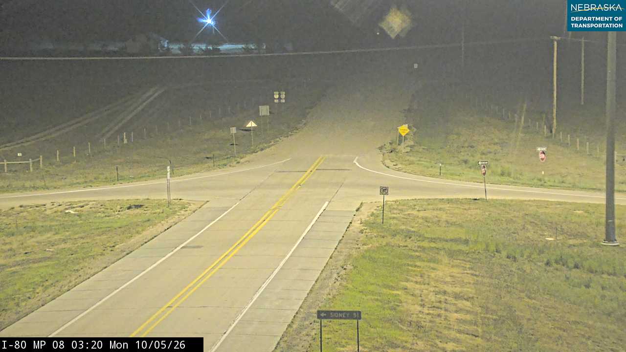 I-80 Bushnell (South) live camera view