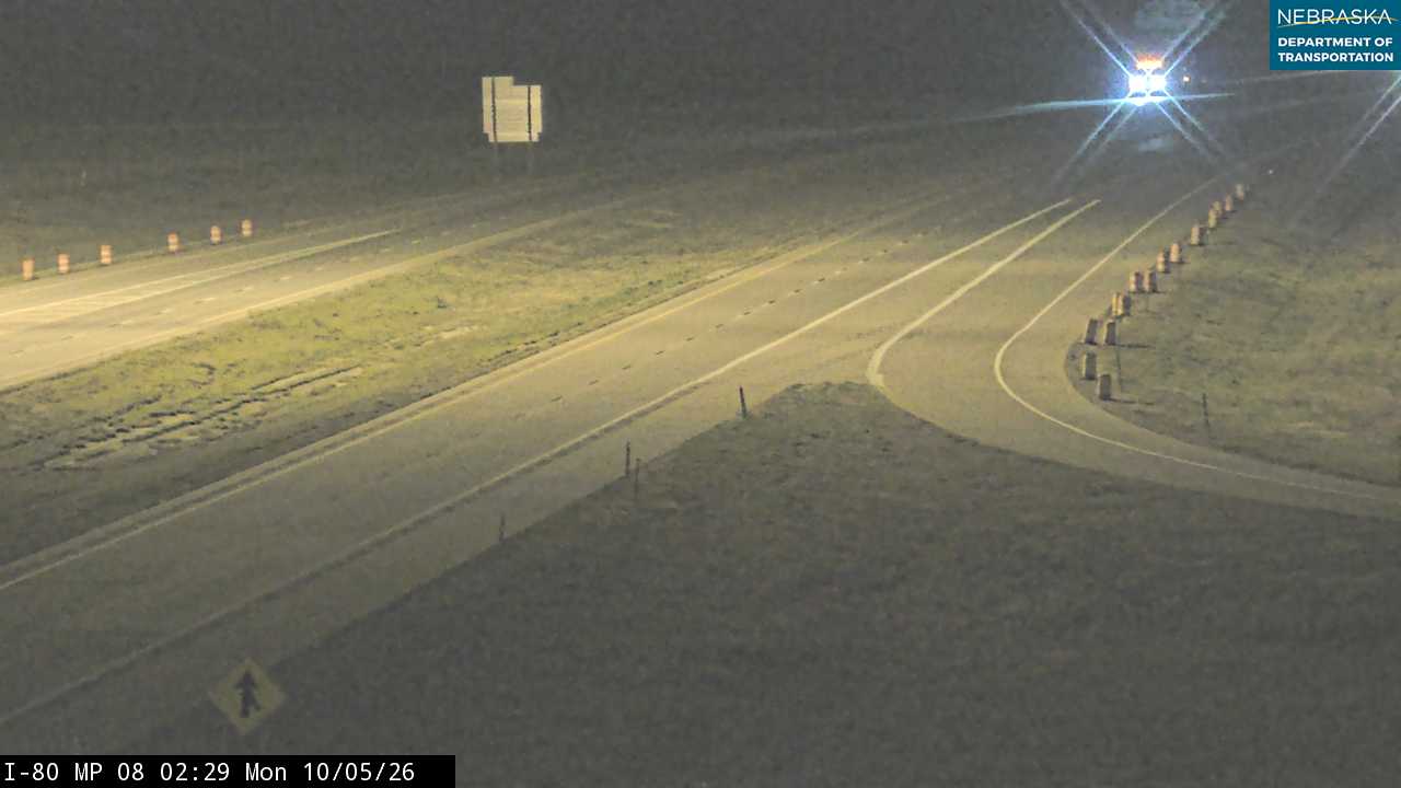 I-80 Bushnell (East) live camera view