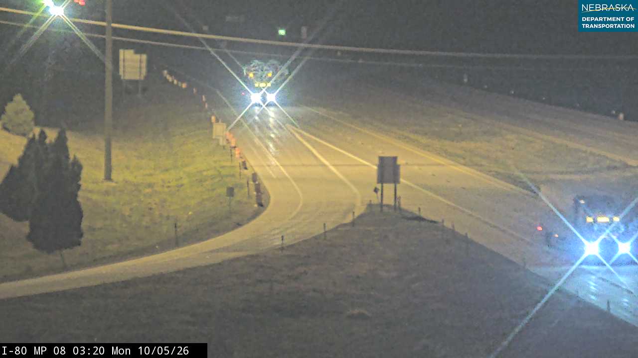 I-80 Bushnell (West) live camera view